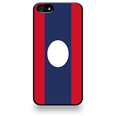 Puig LD coqip5_98 fodral skyddsfodral för iPhone 5/5S, motiv flagga Laos Puig LD coqip5_98 fodral skyddsfodral för iPhone 5/5S, motiv flagga Laos