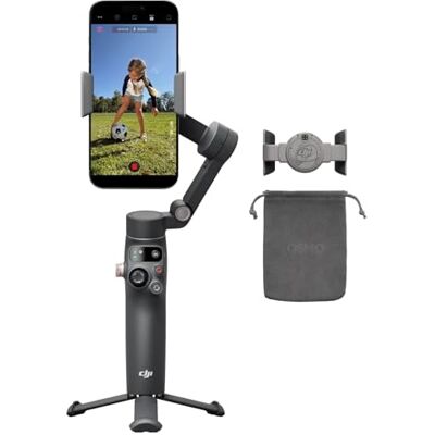 DJI Osmo Mobile 8 Standard Combo, gimbalstabilisator för smartphone Inbyggd spårning, 360° panoramavridning, inbyggd förlängningsstång & stativ, 10h batteritid, 3-axlig stabilisering DJI Osmo Mobile 8 Standard Combo, gimbalstabilisator för smartphone Inbyggd spårning, 360° panoramavridning, inbyggd förlängningsstång & stativ, 10h batteritid, 3-axlig stabilisering
