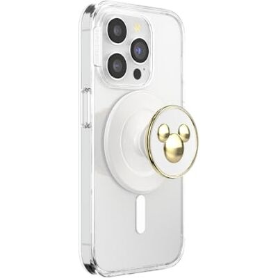 PopSockets runt telefongrepp kompatibelt med MagSafe, adapterring ingår, telefonhållare, trådlös laddning kompatibel – lyxig emaljmusse PopSockets runt telefongrepp kompatibelt med MagSafe, adapterring ingår, telefonhållare, trådlös laddning kompatibel – lyxig emaljmusse