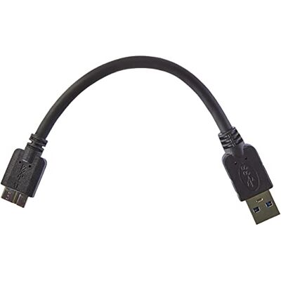 System-S Kort mikro USB 3.0-kabel (USB 3.0 micro-B) datakabel laddningskabel 10 cm för Samsung Galaxy Note 3 System-S Kort mikro USB 3.0-kabel (USB 3.0 micro-B) datakabel laddningskabel 10 cm för Samsung Galaxy Note 3