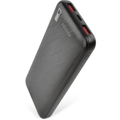 EMOS Alpha Q3 Powerbank 10 000 mAh externt batteri med genomströmning 2 USB-A + 1 USB-C-utgång PD20W 10 000 mAh/37 Wh inkl. datakabel auto på/av för smartphone, surfplatta svart EMOS Alpha Q3 Powerbank 10 000 mAh externt batteri med genomströmning 2 USB-A + 1 USB-C-utgång PD20W 10 000 mAh/37 Wh inkl. datakabel auto på/av för smartphone, surfplatta svart