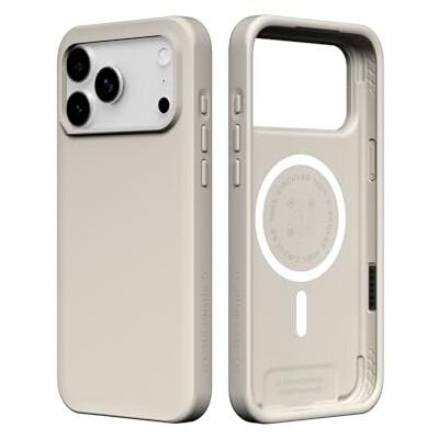 RhinoShield Telefonfodral kompatibelt med MagSafe för iPhone 17 Pro Max SolidX – förstärkt stötdämpande skydd, minimal och smal design med fallskydd i militärkvalitet – skalbeige Starkt magnetiskt, fallskydd i militärkvalitet, förstärkt stötabsorberan RhinoShield Telefonfodral kompatibelt med MagSafe för iPhone 17 Pro Max SolidX – förstärkt stötdämpande skydd, minimal och smal design med fallskydd i militärkvalitet – skalbeige Starkt magnetiskt, fallskydd i militärkvalitet, förstärkt stötabsorberan