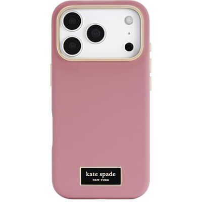 kate spade new york iPhone 17 Pro fodral – kompatibel med MagSafe – designertelefonfodral – ikon skymning ros kate spade new york iPhone 17 Pro fodral – kompatibel med MagSafe – designertelefonfodral – ikon skymning ros