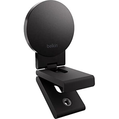 Belkin Lutande iPhone-fäste med MagSafe för Mac-notebooks med snabb enkel magnetisk fastsättning för Continuity Camera-funktioner, kompatibel med iMac, iPro, Studio Display, iPhone 15, 14, 13 Belkin Lutande iPhone-fäste med MagSafe för Mac-notebooks med snabb enkel magnetisk fastsättning för Continuity Camera-funktioner, kompatibel med iMac, iPro, Studio Display, iPhone 15, 14, 13