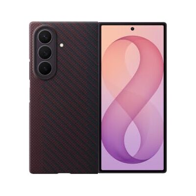 Samsung officiellt kolmagnetfodral för Galaxy Z Fold8 Ultra Violet Fodral och antireflekterande skärmskydd i låda. En ultratunn design, tillverkad av aramidfiber från flygindustrin Samsung officiellt kolmagnetfodral för Galaxy Z Fold8 Ultra Violet Fodral och antireflekterande skärmskydd i låda. En ultratunn design, tillverkad av aramidfiber från flygindustrin