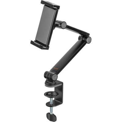 myWall Tablet & Smartphone bordshållare – HT33L, helt rörlig, mobiltelefonhållare, surfplattehållare, universellt kompatibel, mobiltelefon och surfplattestativ, skyddande silikondynor myWall Tablet & Smartphone bordshållare – HT33L, helt rörlig, mobiltelefonhållare, surfplattehållare, universellt kompatibel, mobiltelefon och surfplattestativ, skyddande silikondynor