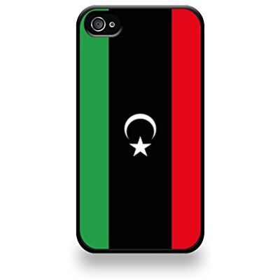 Puig LD coqip4_103 fodral skyddsfodral för iPhone 4/4S, motiv flagga Libyen Puig LD coqip4_103 fodral skyddsfodral för iPhone 4/4S, motiv flagga Libyen