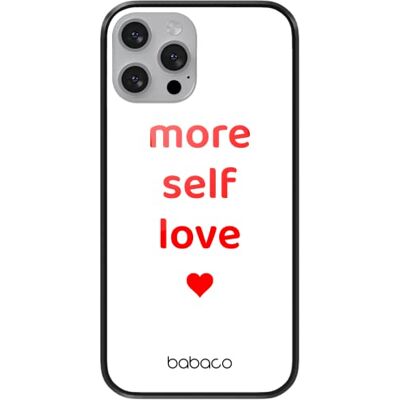 Babaco ERT GROUP mobiltelefonfodral för Apple Iphone 12/12 PRO originalt och officiellt licensierat mönster More self love 001 tillverkad av härdat glas, anpassat till mobilens form, skyddsfodral Babaco ERT GROUP mobiltelefonfodral för Apple Iphone 12/12 PRO originalt och officiellt licensierat mönster More self love 001 tillverkad av härdat glas, anpassat till mobilens form, skyddsfodral