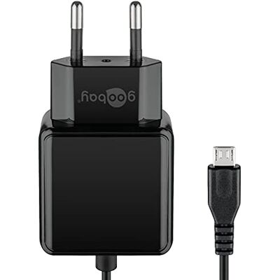 goobay 49603 Micro USB 3.0 A laddare för laddning av smartphones, strömförsörjning, strömförsörjning för mobiltelefoner, strömadaptrar, 1,5 m, svart goobay 49603 Micro USB 3.0 A laddare för laddning av smartphones, strömförsörjning, strömförsörjning för mobiltelefoner, strömadaptrar, 1,5 m, svart