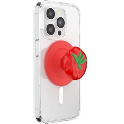 PopSockets runt telefongrepp kompatibelt med MagSafe, adapterring ingår, telefonhållare, trådlös laddning kompatibel – Pomodoro PopSockets runt telefongrepp kompatibelt med MagSafe, adapterring ingår, telefonhållare, trådlös laddning kompatibel – Pomodoro