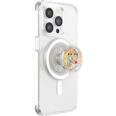 PopSockets telefongrepp kompatibel med MagSafe, telefonhållare, trådlös laddning kompatibel, Disney – Musse + Mimmi PopSockets telefongrepp kompatibel med MagSafe, telefonhållare, trådlös laddning kompatibel, Disney – Musse + Mimmi