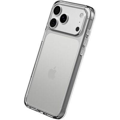 RhinoShield genomskinligt telefonfodral för iPhone 17 Pro Max Anti-gulning, transparent, hög klarhet, stötsäker, fallskydd i militärkvalitet RhinoShield genomskinligt telefonfodral för iPhone 17 Pro Max Anti-gulning, transparent, hög klarhet, stötsäker, fallskydd i militärkvalitet