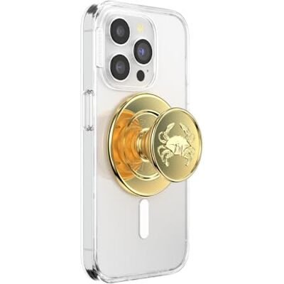 PopSockets runt telefongrepp kompatibelt med MagSafe, adapterring ingår, telefonhållare, trådlös laddning kompatibel – emaljmysighet PopSockets runt telefongrepp kompatibelt med MagSafe, adapterring ingår, telefonhållare, trådlös laddning kompatibel – emaljmysighet