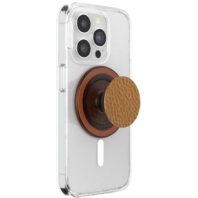 PopSockets runt telefongrepp kompatibelt med MagSafe, adapterring ingår, telefonhållare, trådlös laddning kompatibel – emaljerad hamrad kopparton PopSockets runt telefongrepp kompatibelt med MagSafe, adapterring ingår, telefonhållare, trådlös laddning kompatibel – emaljerad hamrad kopparton