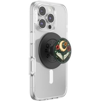 PopSockets runt telefongrepp kompatibelt med MagSafe, adapterring ingår, telefonhållare, trådlös laddning kompatibel – ytterligare en kapitelglans PopSockets runt telefongrepp kompatibelt med MagSafe, adapterring ingår, telefonhållare, trådlös laddning kompatibel – ytterligare en kapitelglans