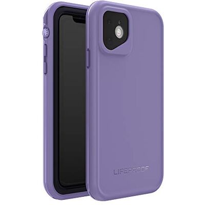 LifeProof Fre skal för iPhone 11, vattentätt (IP68), stöttåligt, smutssäkert, fallsäkert till 2 meter, tunt och smidigt med inbyggt skärmskydd, tillverkat med hållbarhet, Lila LifeProof Fre skal för iPhone 11, vattentätt (IP68), stöttåligt, smutssäkert, fallsäkert till 2 meter, tunt och smidigt med inbyggt skärmskydd, tillverkat med hållbarhet, Lila