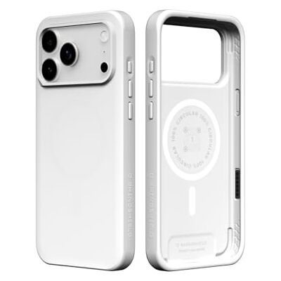 RhinoShield SolidX fodral med MagSafe för iPhone 17 Pro Max Förstärkt magnetisk fastsättning, överträffar militära standarder, stötdämpning, skyddade hörn, tunn och lätt RhinoShield SolidX fodral med MagSafe för iPhone 17 Pro Max Förstärkt magnetisk fastsättning, överträffar militära standarder, stötdämpning, skyddade hörn, tunn och lätt