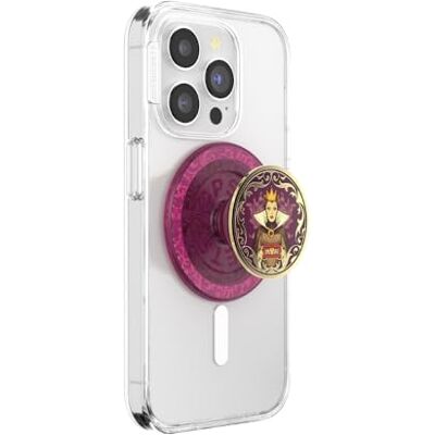 PopSockets runt telefongrepp kompatibelt med MagSafe, adapterring ingår, telefonhållare, trådlös laddning kompatibel, Disney Villians Essence Of Evil PopSockets runt telefongrepp kompatibelt med MagSafe, adapterring ingår, telefonhållare, trådlös laddning kompatibel, Disney Villians Essence Of Evil