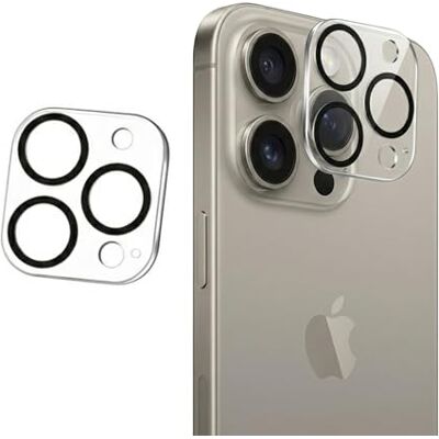 SHATCHI Kameralinsskydd för iPhone 15 Pro 6,1-tum/iPhone 15 Pro Max 6,7-tum, 9H härdat glas, anti-repor, fodralvänligt, nattfotograferingsläge, Ultra HD klar SHATCHI Kameralinsskydd för iPhone 15 Pro 6,1-tum/iPhone 15 Pro Max 6,7-tum, 9H härdat glas, anti-repor, fodralvänligt, nattfotograferingsläge, Ultra HD klar