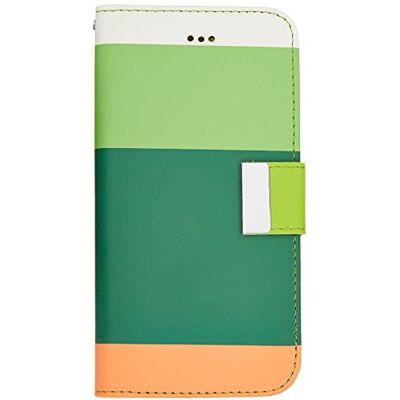 Puig LD A000840 fodral vikbart fodral för iPhone 6, 11,9 cm (4,7 tum), ljusgrön/mörkgrön Puig LD A000840 fodral vikbart fodral för iPhone 6, 11,9 cm (4,7 tum), ljusgrön/mörkgrön
