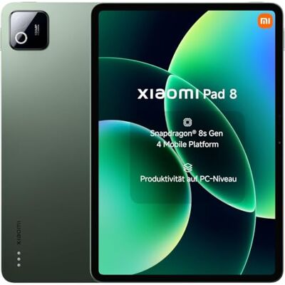 XIAOMI Pad 8 8+128 Pine Green (Ingen strömadapter inkluderad) XIAOMI Pad 8 8+128 Pine Green (Ingen strömadapter inkluderad)
