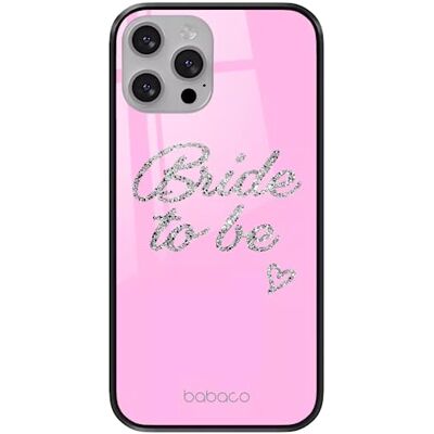 Babaco ERT GROUP mobiltelefonfodral för Apple Iphone 13 PRO MAX originalt och officiellt licensierat mönster Bride to be 001 tillverkad av härdat glas, skyddsfodral Babaco ERT GROUP mobiltelefonfodral för Apple Iphone 13 PRO MAX originalt och officiellt licensierat mönster Bride to be 001 tillverkad av härdat glas, skyddsfodral