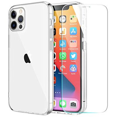 AURSTORE skyddsfodral för Iphone 11 Pro Max(6,5 tum)+ härdat glas transparent silikonskal transparent TPU skyddsfodral 9H härdat glas (Iphone 11 Pro Max(6,5 tum)) AURSTORE skyddsfodral för Iphone 11 Pro Max(6,5 tum)+ härdat glas transparent silikonskal transparent TPU skyddsfodral 9H härdat glas (Iphone 11 Pro Max(6,5 tum))