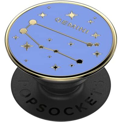 PopSockets : PopGrip Hopfällbar Stativ och Grepp för Smartphone och Surfplatta med en Swappable PopTop Enamel Zodiac Gemini PopSockets : PopGrip Hopfällbar Stativ och Grepp för Smartphone och Surfplatta med en Swappable PopTop Enamel Zodiac Gemini
