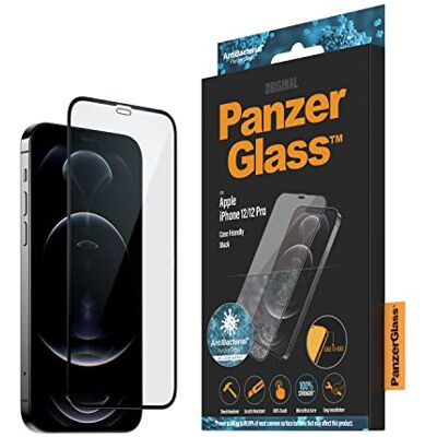PanzerGlass skyddsglas för iPhone 12 med 15 cm CaseFriendly, Black PanzerGlass skyddsglas för iPhone 12 med 15 cm CaseFriendly, Black