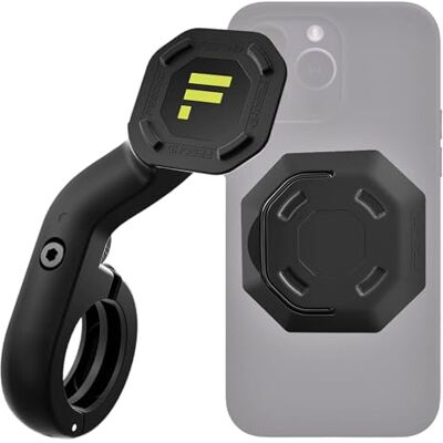 FESCHD Mobiltelefonhållare cykel – Universell och säker smartphone-hållare med magnetlås – lätt att installera på mobiltelefonfodral – vibrationsfri och hållbar – tillverkad i Tyskland FESCHD Mobiltelefonhållare cykel – Universell och säker smartphone-hållare med magnetlås – lätt att installera på mobiltelefonfodral – vibrationsfri och hållbar – tillverkad i Tyskland