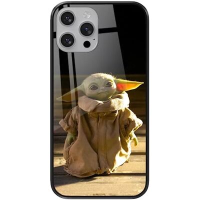 ERT GROUP mobiltelefonfodral för Apple Iphone 13 PRO originalt och officiellt licensierat Star Wars mönster Baby Yoda 001 tillverkad av härdat glas, skyddsfodral ERT GROUP mobiltelefonfodral för Apple Iphone 13 PRO originalt och officiellt licensierat Star Wars mönster Baby Yoda 001 tillverkad av härdat glas, skyddsfodral