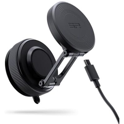 SP CONNECT Charging Suction Mount Pro Universell mobiltelefonhållare för bilen med laddningsfunktion Smartphone-hållare bil SP CONNECT Charging Suction Mount Pro Universell mobiltelefonhållare för bilen med laddningsfunktion Smartphone-hållare bil