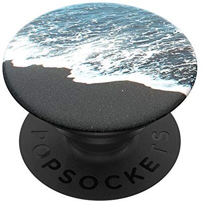 PopSockets PopGrip 800992 Hopfällbar Stativ och Grepp för Smartphone och Surfplatta med en Swappable PopTop, Black Sand Beach PopSockets PopGrip 800992 Hopfällbar Stativ och Grepp för Smartphone och Surfplatta med en Swappable PopTop, Black Sand Beach