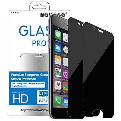NOVAGO kompatibel med iPhone 7,iPhone 8 förpackning med 2 skärmskydd av spionskydd (tonat) och motståndskraftigt härdat glas NOVAGO kompatibel med iPhone 7,iPhone 8 förpackning med 2 skärmskydd av spionskydd (tonat) och motståndskraftigt härdat glas
