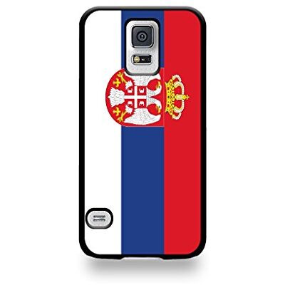Puig LD Case COQSGS5_163 skyddsfodral för Samsung Galaxy S5 Serbiens flagga mönster Puig LD Case COQSGS5_163 skyddsfodral för Samsung Galaxy S5 Serbiens flagga mönster