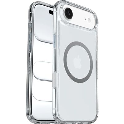 OtterBox Symmetry Clear MagSafe Skal för iPhone Air, Klar Stöttåligt, fallsäkert, skyddande tunt skal, testad till militärstandard x3 OtterBox Symmetry Clear MagSafe Skal för iPhone Air, Klar Stöttåligt, fallsäkert, skyddande tunt skal, testad till militärstandard x3