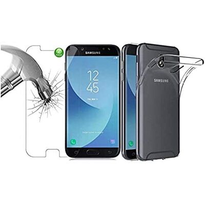 iPOMCASE Fodral med skärmskydd för Samsung Galaxy J7 2017 iPOMCASE Fodral med skärmskydd för Samsung Galaxy J7 2017