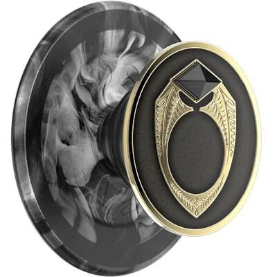 PopSockets runt telefongrepp kompatibelt med MagSafe, adapterring ingår, telefonhållare, trådlös laddning kompatibel, WB Harry Potter Dark Arts Emalj Marvolos Ring PopSockets runt telefongrepp kompatibelt med MagSafe, adapterring ingår, telefonhållare, trådlös laddning kompatibel, WB Harry Potter Dark Arts Emalj Marvolos Ring