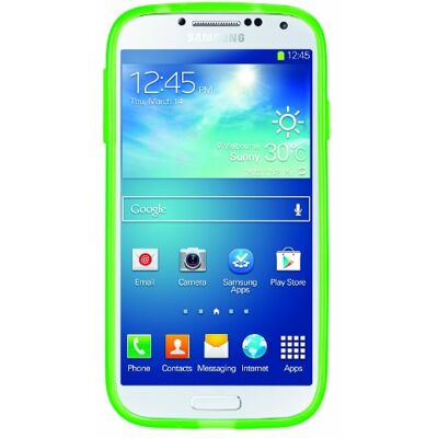 gecko gear GG960005 glöd fodral med genomskinligt skydd skärmskydd för Samsung Galaxy S4 grön gecko gear GG960005 glöd fodral med genomskinligt skydd skärmskydd för Samsung Galaxy S4 grön