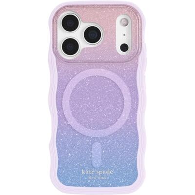 kate spade new york iPhone 17 Pro fodral – kompatibel med MagSafe – designertelefonfodral – opal-glitter kate spade new york iPhone 17 Pro fodral – kompatibel med MagSafe – designertelefonfodral – opal-glitter