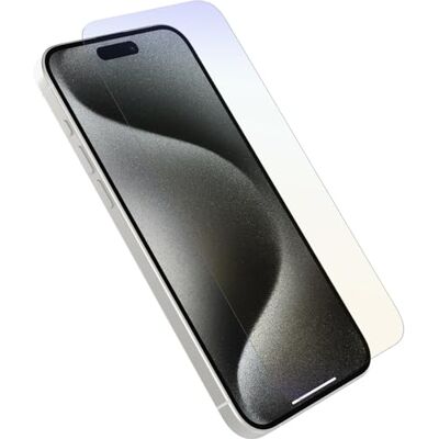 OtterBox Premium Pro Blue Light, Glas skärmskydd för iPhone 15 Pro Max Härdat glas, överlägset repskydd, Klarar fall upp till 180cm, Utan retailförpackning OtterBox Premium Pro Blue Light, Glas skärmskydd för iPhone 15 Pro Max Härdat glas, överlägset repskydd, Klarar fall upp till 180cm, Utan retailförpackning