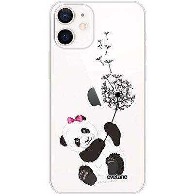 Evetane fodral kompatibel med iPhone 12 mini mjukt silikon starkt starkt starkt fint skydd transparent skal panda maskros mönster trendigt Evetane fodral kompatibel med iPhone 12 mini mjukt silikon starkt starkt starkt fint skydd transparent skal panda maskros mönster trendigt
