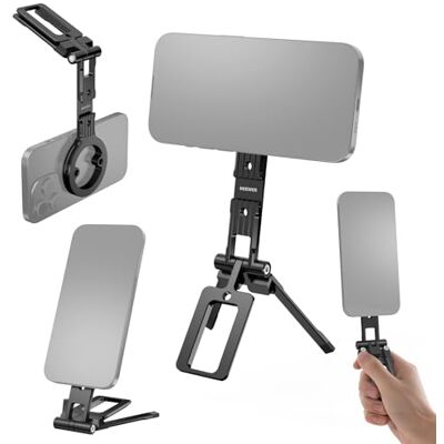 NEEWER PA098 magnetisk mobilhållare med stativ, grepp i metall med 1/4"-gängor, cold shoe och Arca-typ, kompatibel med MagSafe iPhone Samsung Huawei Android för videoinspelning NEEWER PA098 magnetisk mobilhållare med stativ, grepp i metall med 1/4"-gängor, cold shoe och Arca-typ, kompatibel med MagSafe iPhone Samsung Huawei Android för videoinspelning