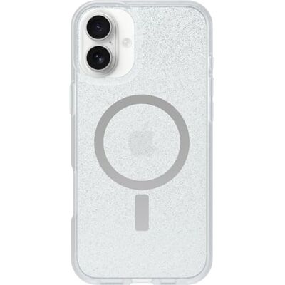 OtterBox Sleek Series MagSafe skal för iPhone 16 Plus, stöttåligt, fallsäkert, supertunt, skyddande tunt skal, testad till militärstandard, Stardust, Utan retailförpackning OtterBox Sleek Series MagSafe skal för iPhone 16 Plus, stöttåligt, fallsäkert, supertunt, skyddande tunt skal, testad till militärstandard, Stardust, Utan retailförpackning