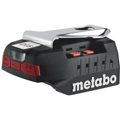 Metabo Power Charger PC 18-65 – 18 V laddare och powerbank med LED-ljus, 65 W, snabb användning på språng – Mobil laddning för smartphone, surfplatta, bärbar dator – Inkl. nätadapter och USB-C-kabel Metabo Power Charger PC 18-65 – 18 V laddare och powerbank med LED-ljus, 65 W, snabb användning på språng – Mobil laddning för smartphone, surfplatta, bärbar dator – Inkl. nätadapter och USB-C-kabel