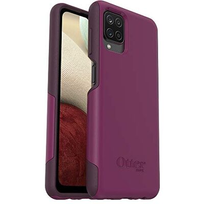 OtterBox Samsung Galaxy A12 Commuter Series Lite fodral – VIOLET WAY, smal och tuff, fickvänlig, med öppen åtkomst till portar och högtalare (inga portskydd), OtterBox Samsung Galaxy A12 Commuter Series Lite fodral – VIOLET WAY, smal och tuff, fickvänlig, med öppen åtkomst till portar och högtalare (inga portskydd),