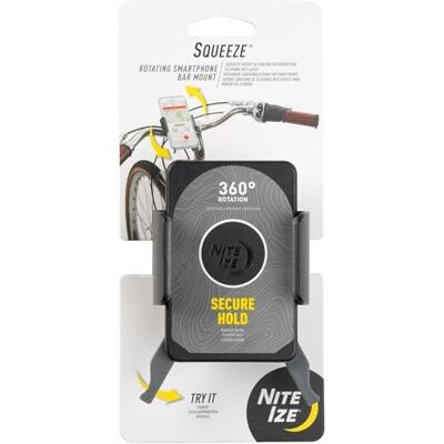 Nite Ize Steelie Squeeze Smartphone-hållare - Svart Nite Ize Steelie Squeeze Smartphone-hållare - Svart