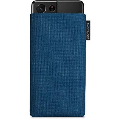 Adore June Klassiskt havsblå väska kompatibel med Galaxy S21 Ultra mobilväska av resistent Cordura-tyg med displayrengöringseffekt, tillverkad i Europa Adore June Klassiskt havsblå väska kompatibel med Galaxy S21 Ultra mobilväska av resistent Cordura-tyg med displayrengöringseffekt, tillverkad i Europa