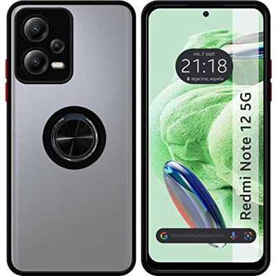 Xiaomi Redmi Note 12 5G Skal - Svart - Skal för telefon Xiaomi Redmi Note 12 5G Skal - Svart - Skal för telefon