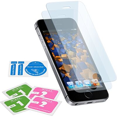 mumbi härdat glas skyddsfilm för iPhone 5/iPhone 5s/iPhone SE mumbi härdat glas skyddsfilm för iPhone 5/iPhone 5s/iPhone SE